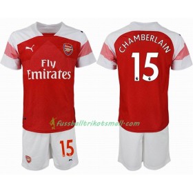 Fußballtrikots Arsenal CHAMBERLAIN 15 Kinder 2018-2019 Kurzarm Heimtrikotsatz kaufen